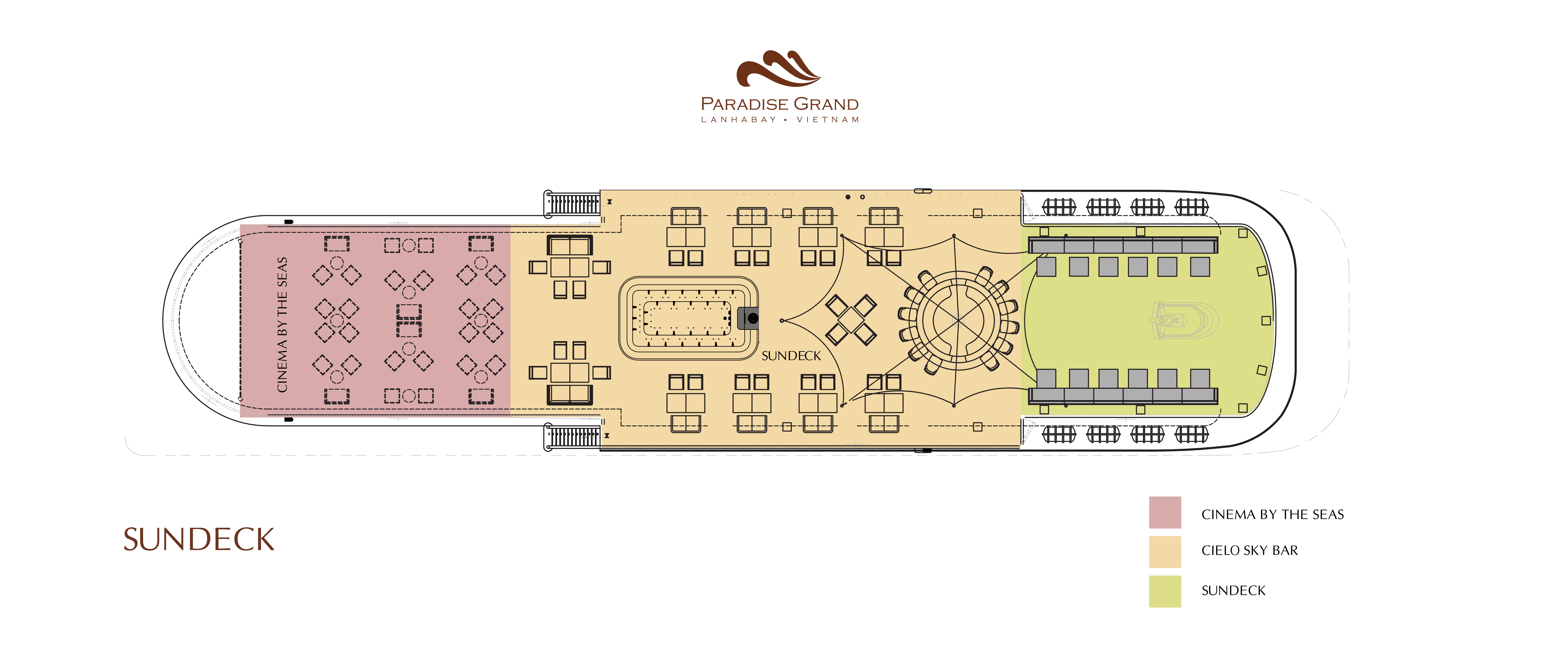 DECK PLAN - SUNDECK